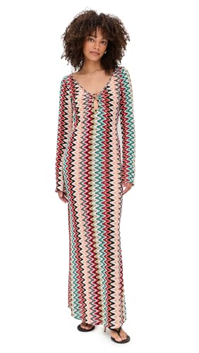Seven Wonders Women's Emerie Scoop Neck Maxi Dress, Xyla Wave, XXS